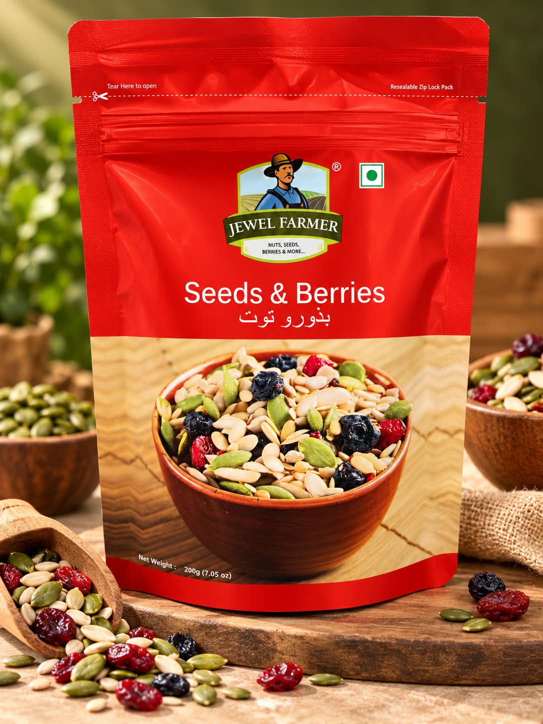 Jewel Farmer Seeds & Berries 200gm