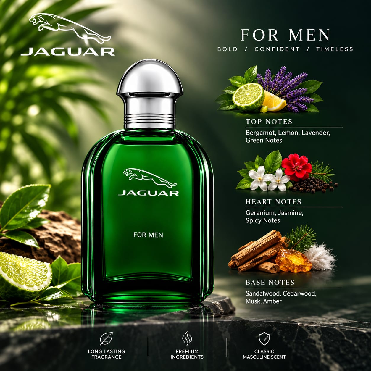 Jaguar Perfume For Men EDT 100ml
