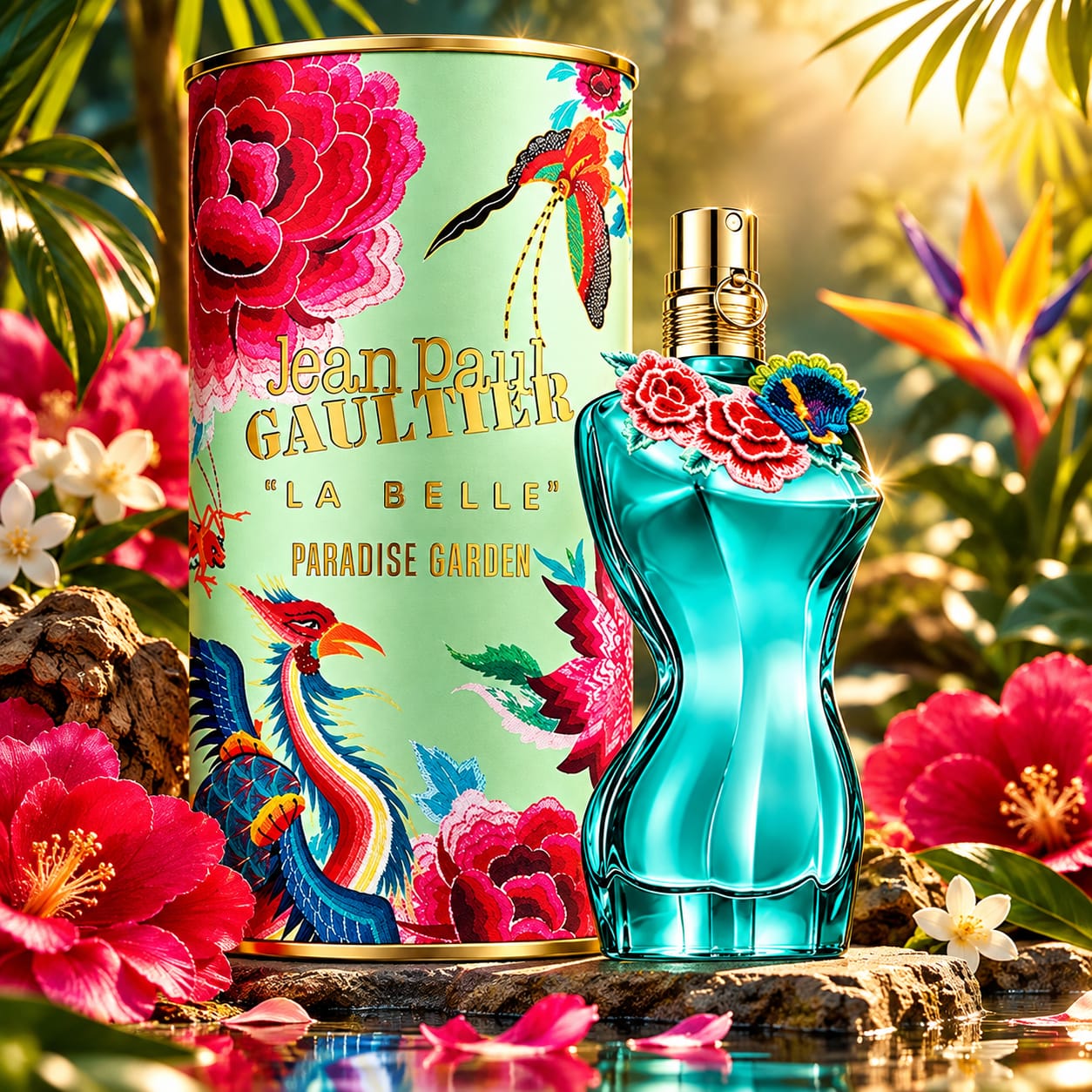 Jean Paul Gaultier "La Belle" Paradise Garden Perfume For Women EDP 100ml