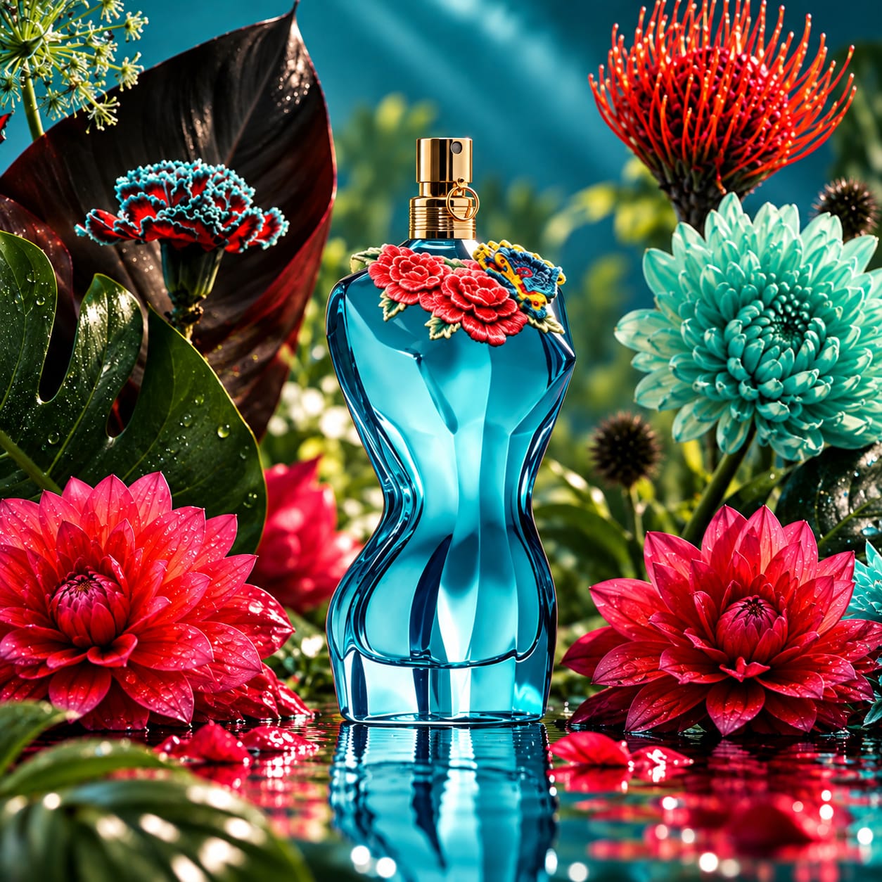 Jean Paul Gaultier "La Belle" Paradise Garden Perfume For Women EDP 100ml