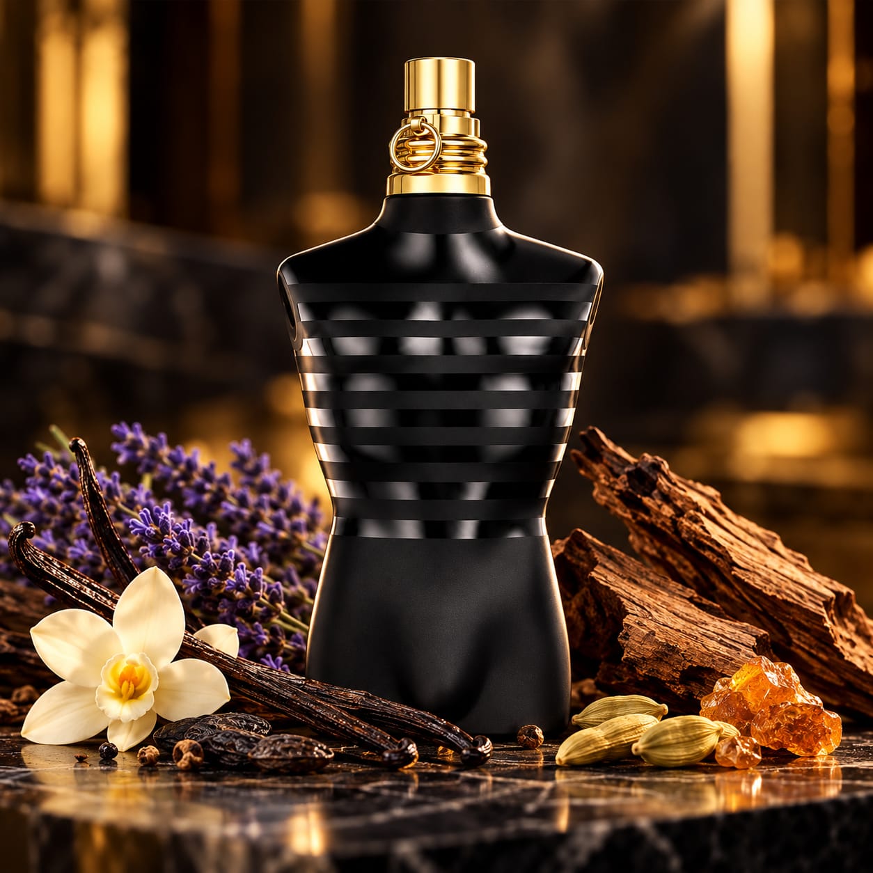 Jean Paul Gaultier "Le Male" Le Parfum Perfume For Men EDP Intense 125ml
