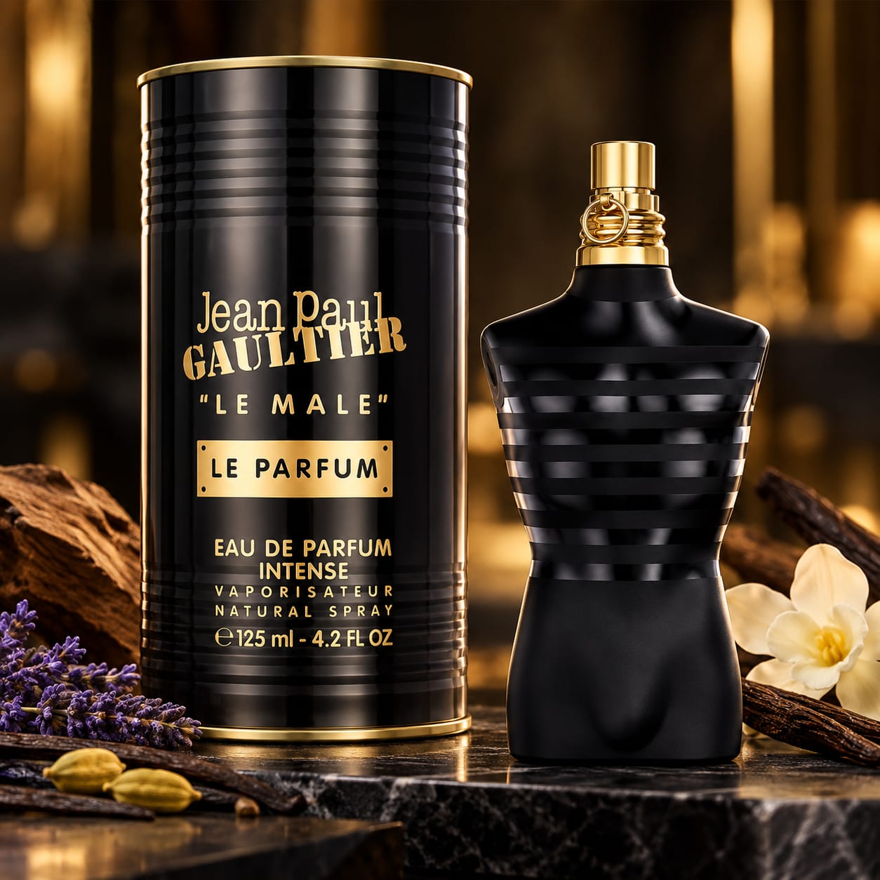 Jean Paul Gaultier "Le Male" Le Parfum Perfume For Men EDP Intense 125ml