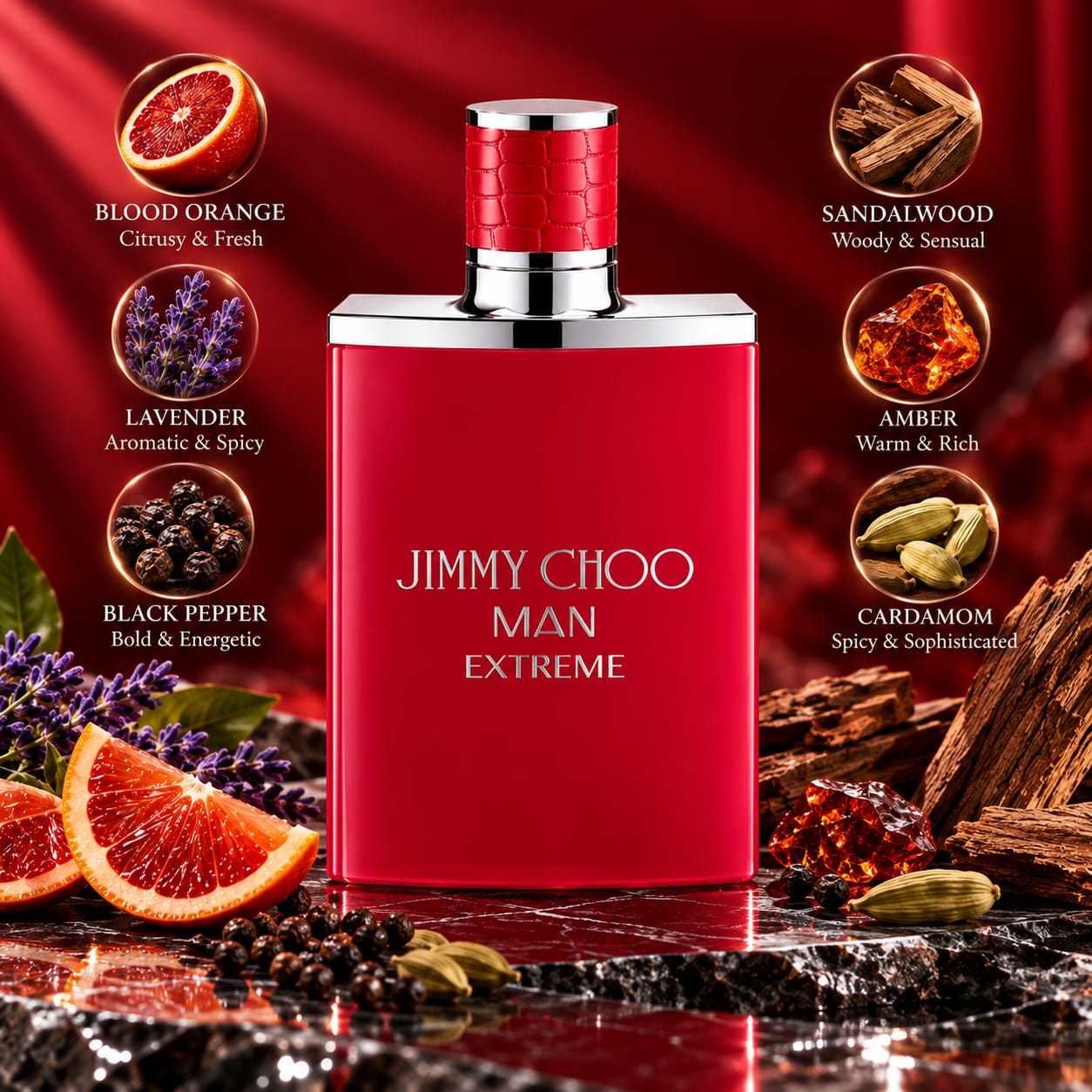 Jimmy Choo Man Extreme Perfume For Men EDP 100ml