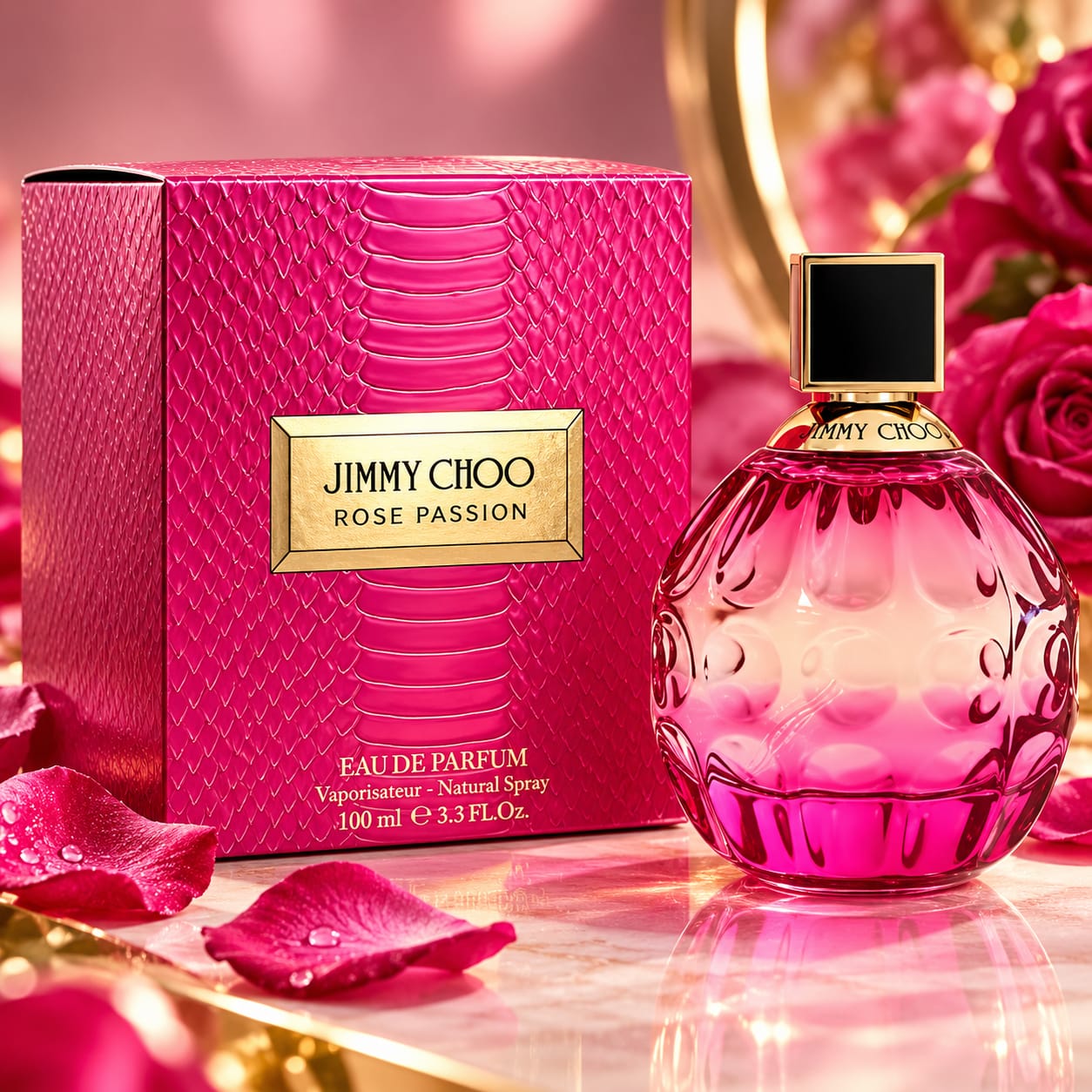 Jimmy Choo Rose Passion Perfume For Women EDP 100ml