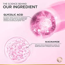 LOREAL PARIS GLYCOLIC GLOWING FOAM CLEANSER 100ML
