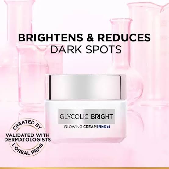 LOREAL PARIS BRIGHT GLOWING NIGHT CREAM 50ML
