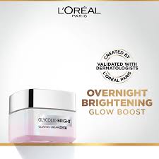 LOREAL PARIS GLYCOLIC BRIGHT GLOWING NIGHT CREAM 15ML