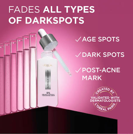 LOREAL PARIS GLYCOLIC DARK SPOT BRIGHTNING FACE SERUM