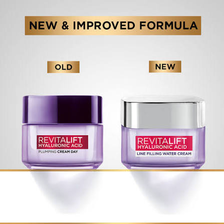 LOREAL PARIS REVITALIFT HYALURONIC ACID LINE FILLING WATER CREAM 50ML