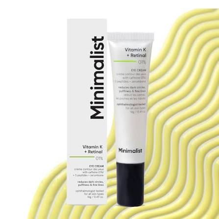 MINIMALIST VITAMIN K +RETINAL EYE CREAM