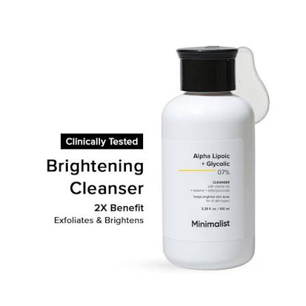 MINIMALIST ALPHA LIPOIC + GLYCOLIC CLEANSER 100ML
