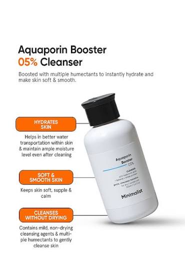 MINIMALIST AQUAPORIN BOOSTER CLEANSER