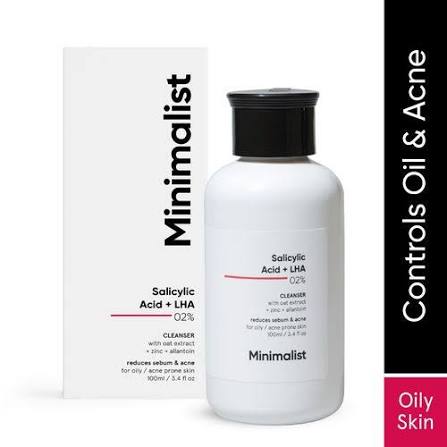MINIMALIST SALICYLIC ACID + LHA CLEANSER 100ML