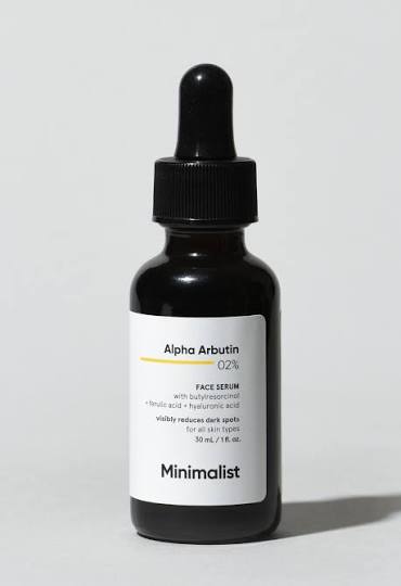 MINIMALIST 2% ALPHA ARBUTIN FACE SERUM