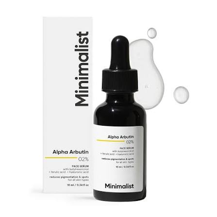 MINIMALIST 2% ALPHA ARBUTIN FACE SERUM