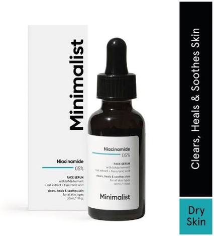 MINIMALIST NIACINAMIDE 5% FACE SERUM