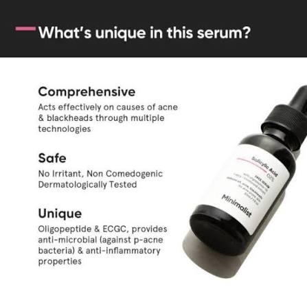 MINIMALIST SALICYLIC ACID FACE SERUM