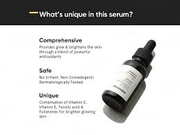 MINIMALIST VITAMIN C +E +FERULIC ACID FACE SERUM