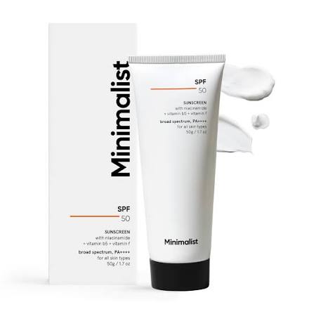 MINIMALIST SUNSCREEN SPF50