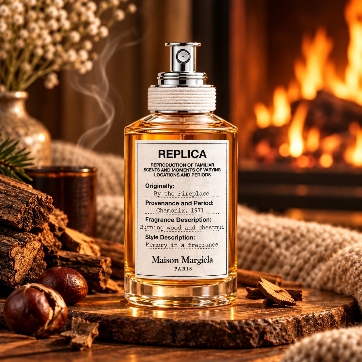 Maison Margiela Replica By The Fireplace Perfume EDT 100ml