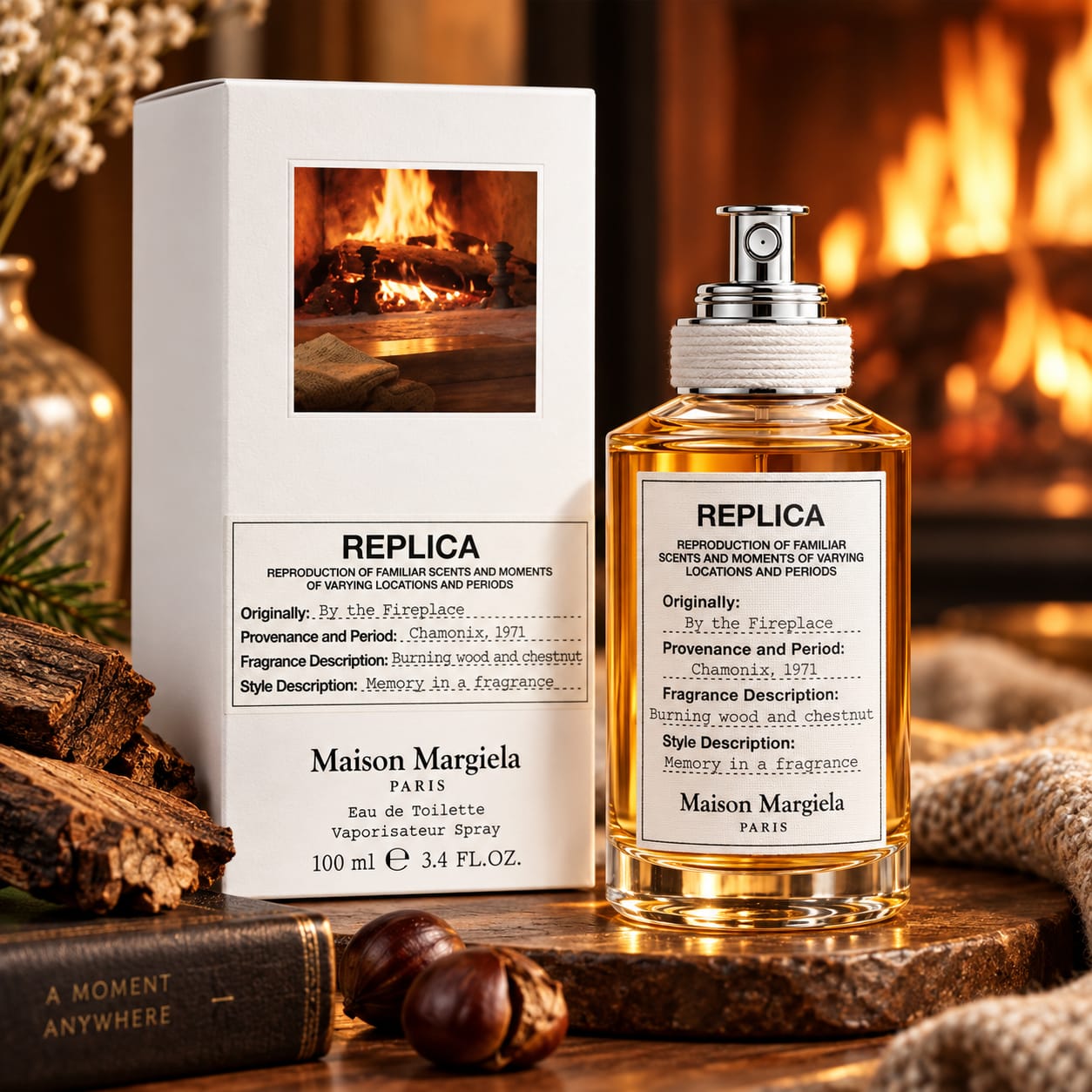 Maison Margiela Replica By The Fireplace Perfume EDT 100ml