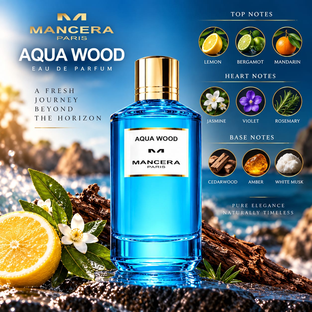 Mancera Aqua Wood Perfume EDP 120ml