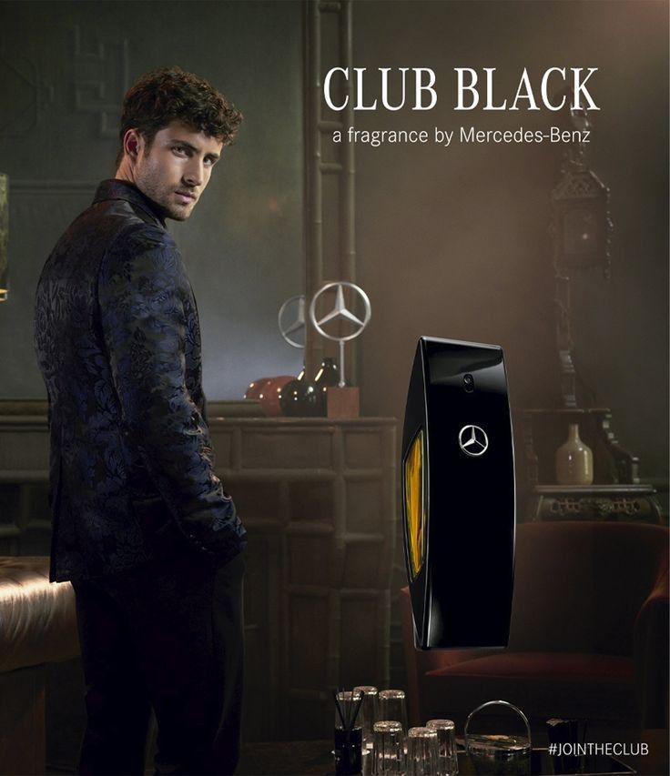 Mercedes-Benz Club Black Perfume For Man EDT 100ml