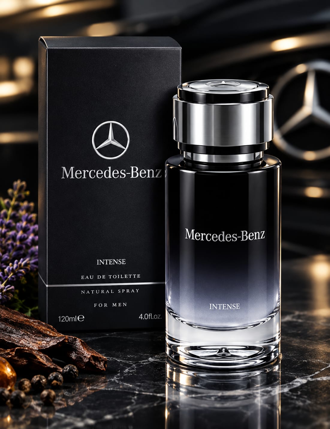 Mercedes-Benz Intense Perfume For Man EDT 120ml