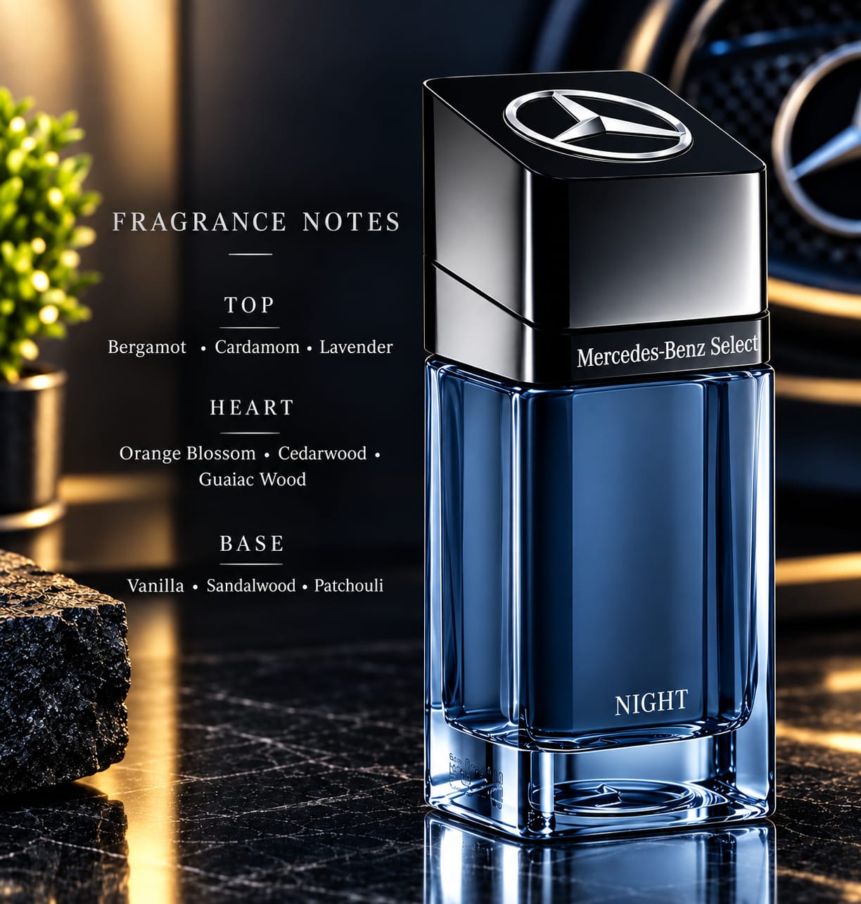 Mercedes-Benz Select Night Perfume For Man EDP 100ml