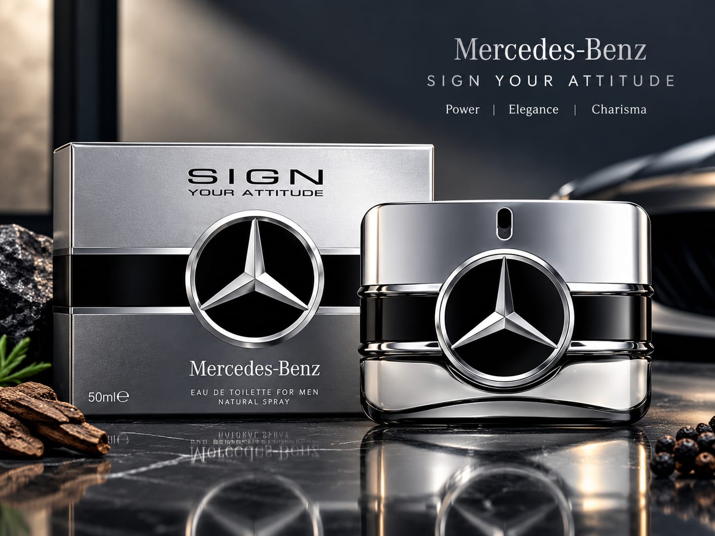 Mercedes-Benz Sign Your Attitude Perfume For Man EDT 100ml