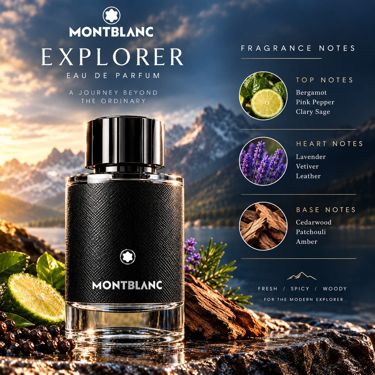 Montblanc Explorer Perfume For Men EDP 100ml