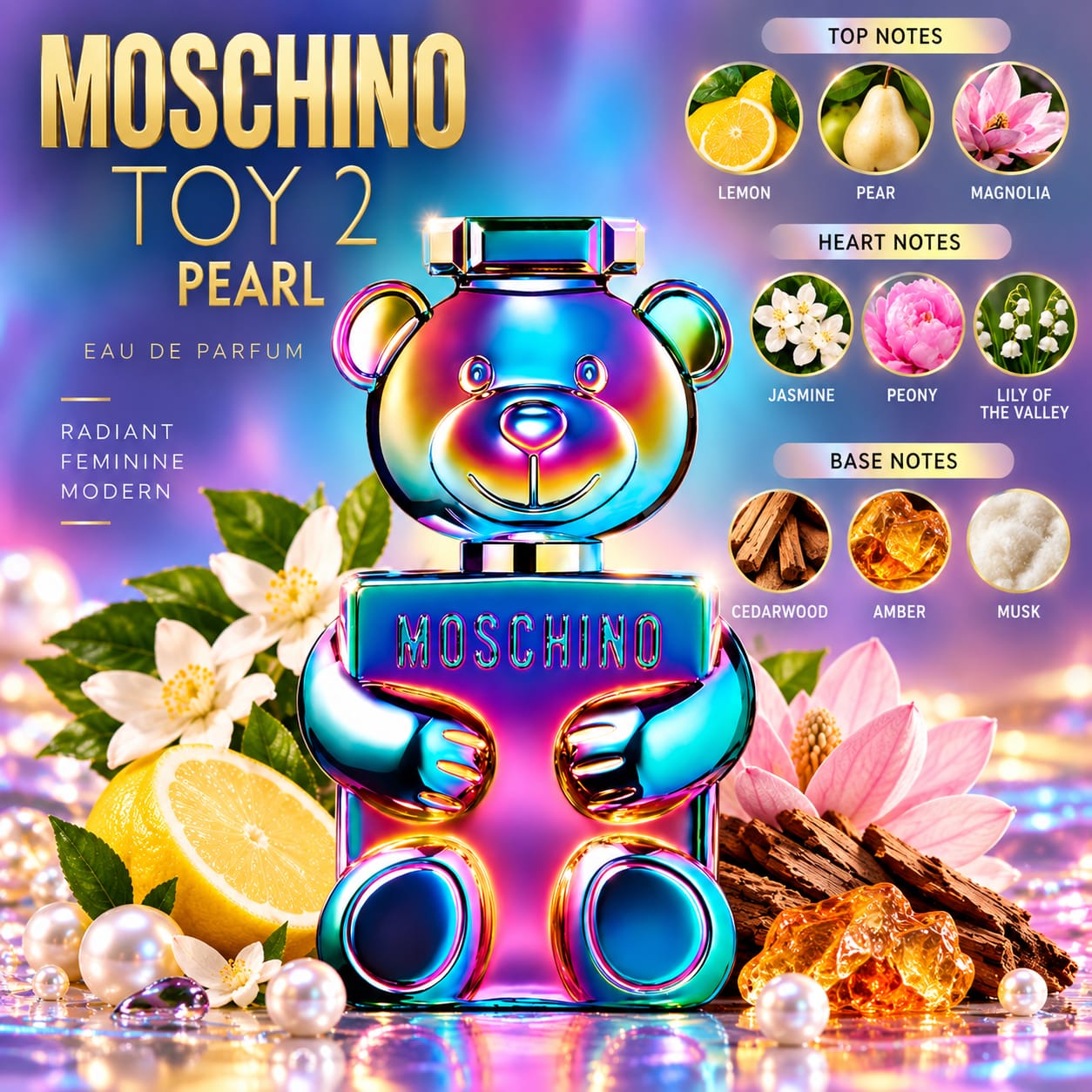 Moschino Toy 2 Pearl Perfume EDP 100ml