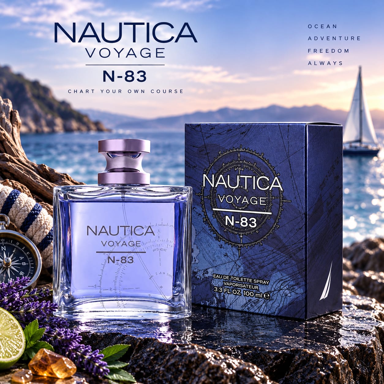 Nautica Voyage N-83 Perfume For Men EDT 100ml