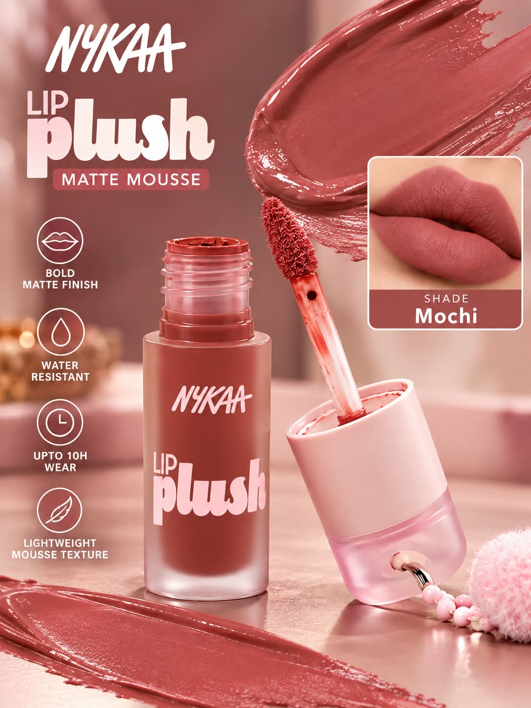Nykaa Lip Plush Matte Mousse