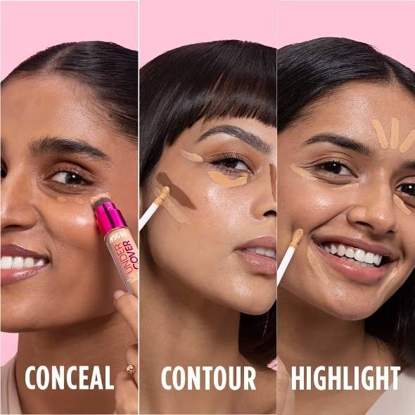 NYKAA Undercover Multi-Use Full Coverage Concealer-Hyaluronic Acid & Niacinamide Concealer (03N, 3 ml)