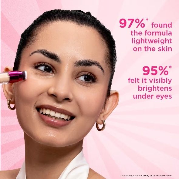 NYKAA Undercover Multi-Use Full Coverage Concealer-Hyaluronic Acid & Niacinamide Concealer (03N, 3 ml)