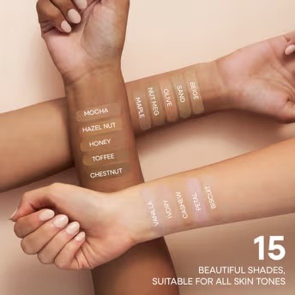 Nykaa All Day Matte Long Wear Liquid Foundation For Normal To Combination Skin