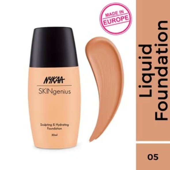 Nykaa All Day Matte Long Wear Liquid Foundation For Normal To Combination Skin