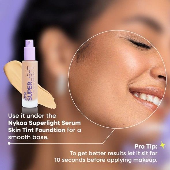 Nykaa Cosmetics Superlight Blur Peptide Primer (30G)