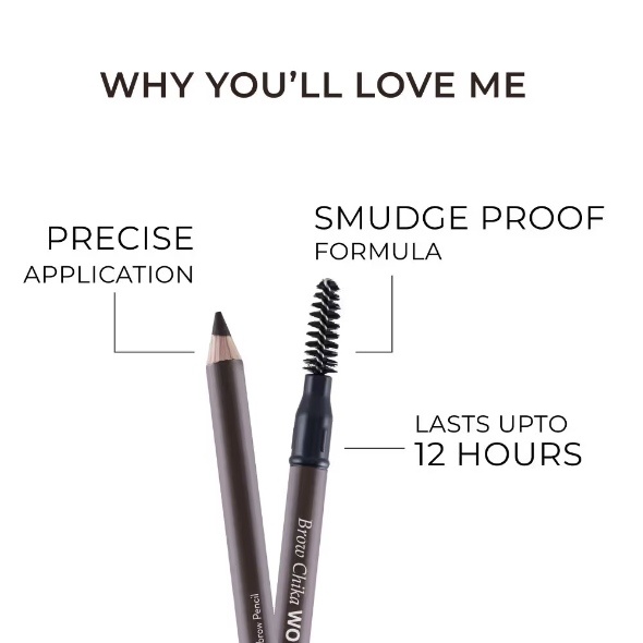 Nykaa Brow Chika WOW Eyebrow Pencil - Coven Cocoa 01