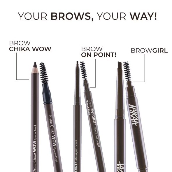 Nykaa Brow Chika WOW Eyebrow Pencil - Coven Cocoa 01