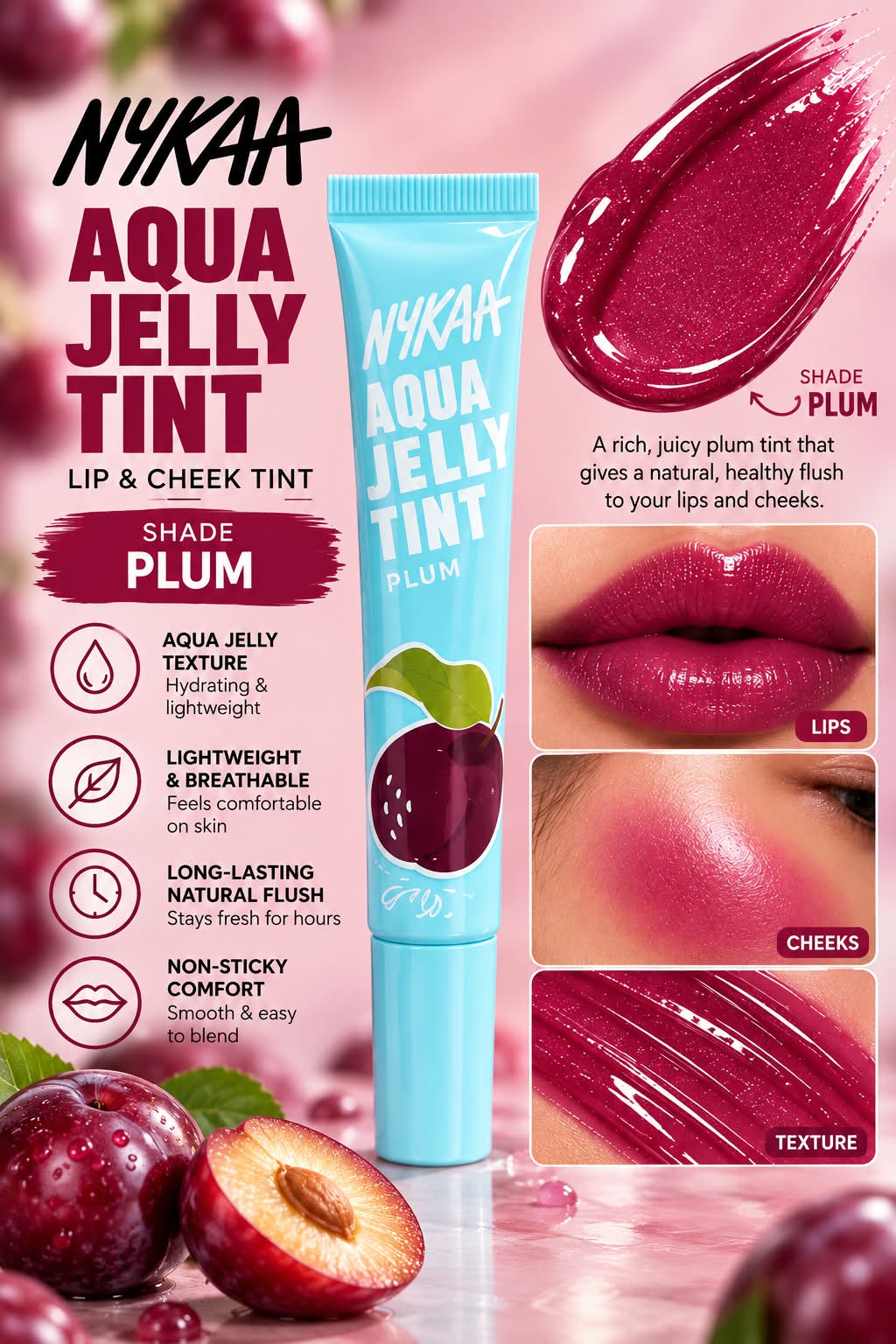 Nykaa  Aqua Jelly Tint