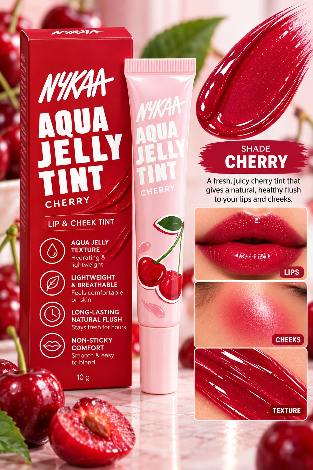 Nykaa  Aqua Jelly Tint