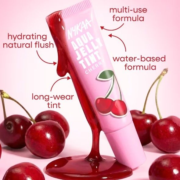 Nykaa Cosmetics Aqua Jelly Lip & Cheek Multi-use Water Tint