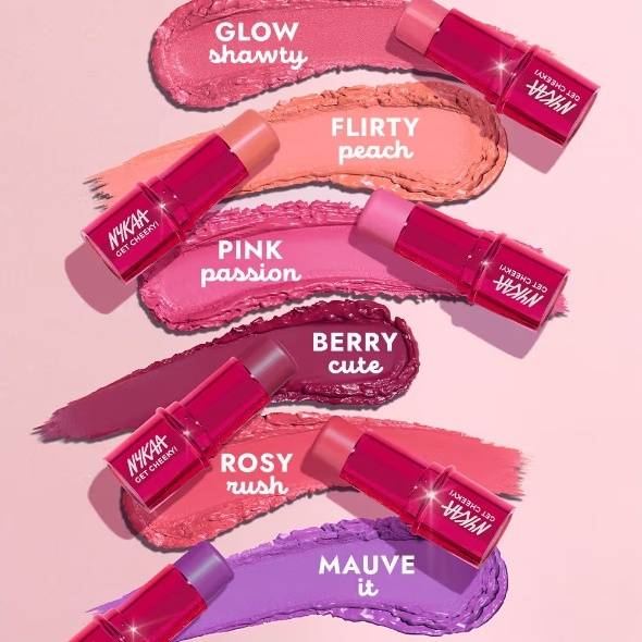Nykaa Cosmetics Get Cheeky Blush Stick - Pink Passion (7.5g)