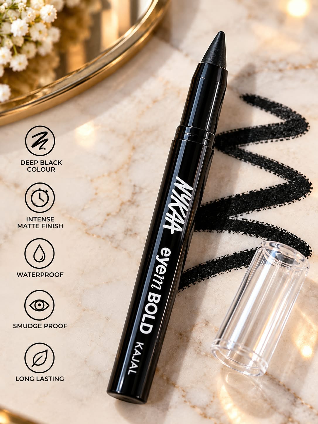 Nykaa Eyem Bold Kajal