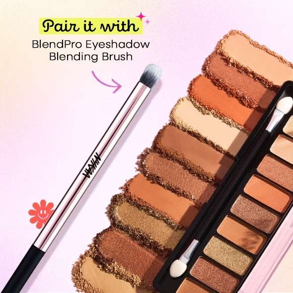 Nykaa Eyes On Me! 10-in-1 Eyeshadow Palette - Sundowner Stunner