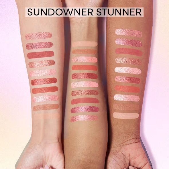 Nykaa Eyes On Me! 10-in-1 Eyeshadow Palette - Sundowner Stunner