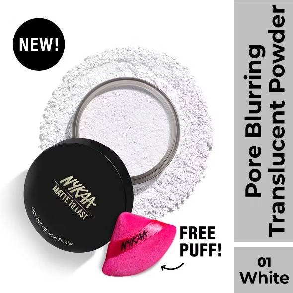 Nykaa Matte to Last Oil Control Loose Setting Powder - Bake, Blur & Set