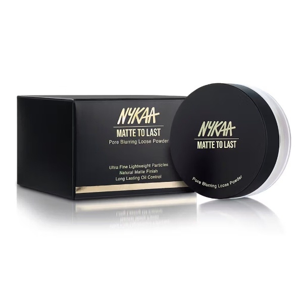 Nykaa Matte to Last Oil Control Loose Setting Powder - Bake, Blur & Set